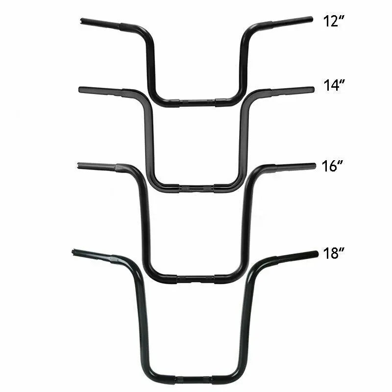 Guidon ape hanger pour Harley Softail et Sportster - vue 2