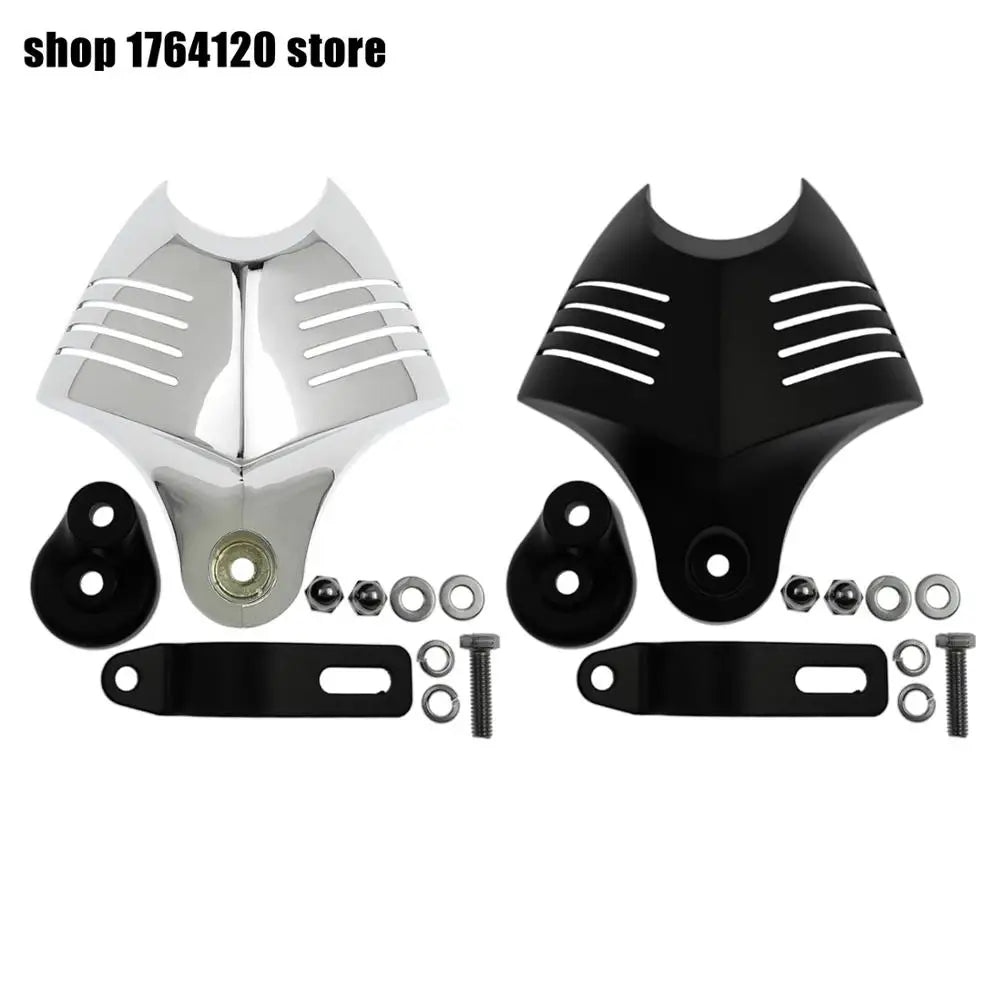 Cache de klaxon style V pour Harley Big Twin - vue 1