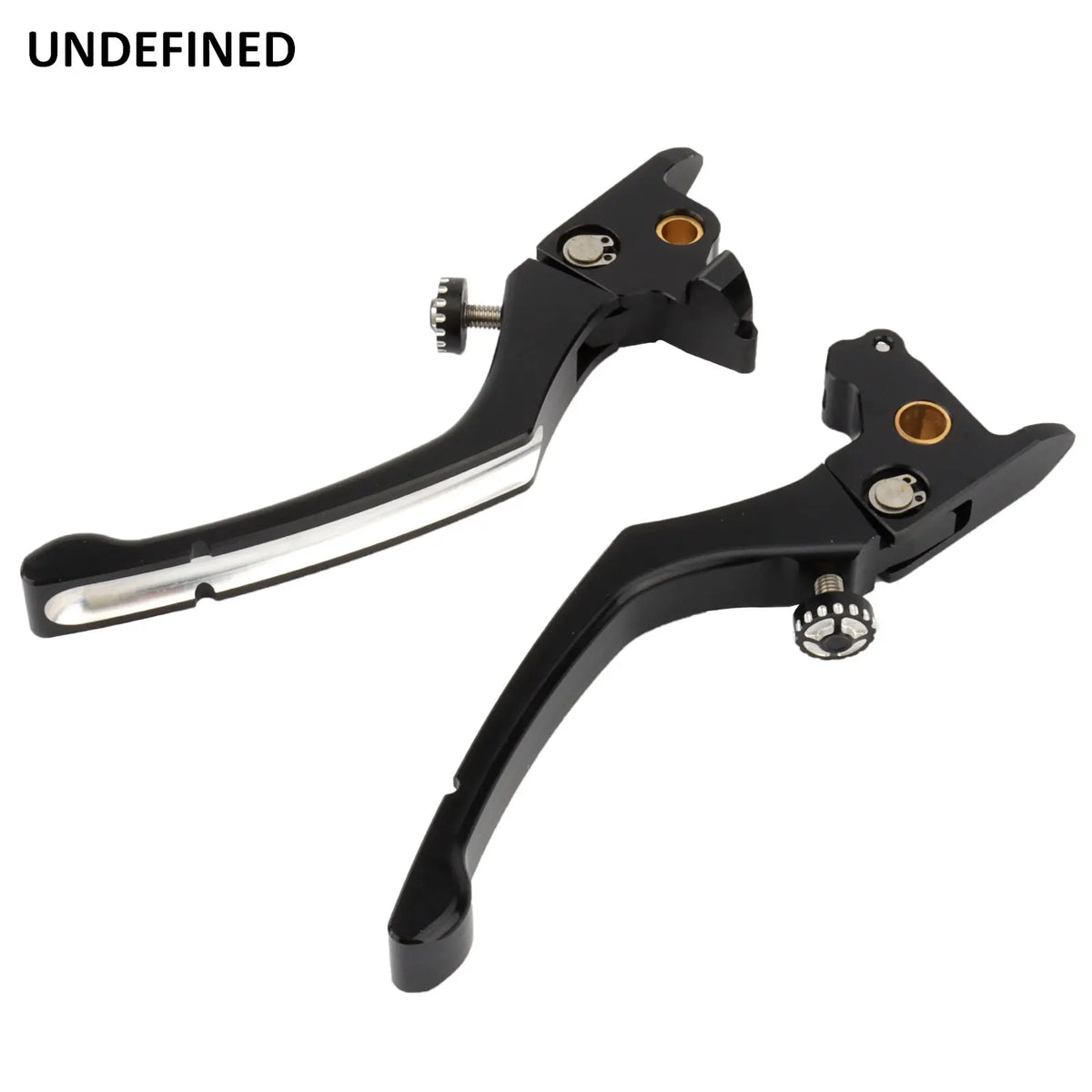 Leviers de frein et d'embrayage réglables noirs pour Harley Touring 2014-2016 - vue 4