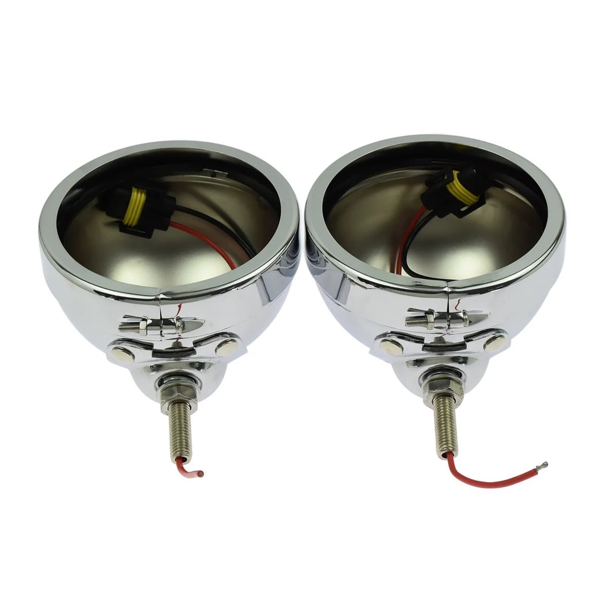 Support de Feu Antibrouillard 4,5'' et Cadre de Clignotant - Harley-Davidson Touring, Sportster, Dyna (Multi-Modèles) – photo 13/14