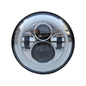 Phare LED 7 pouces avec feux additionnels LED 4,5 pouces pour Harley Touring Electra Glide - vue 2
