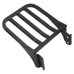 Dossier Sissy-Bar Noir avec Porte-Bagages pour Harley-Davidson Sportster XL, Softail Heritage et Dyna - vue 5