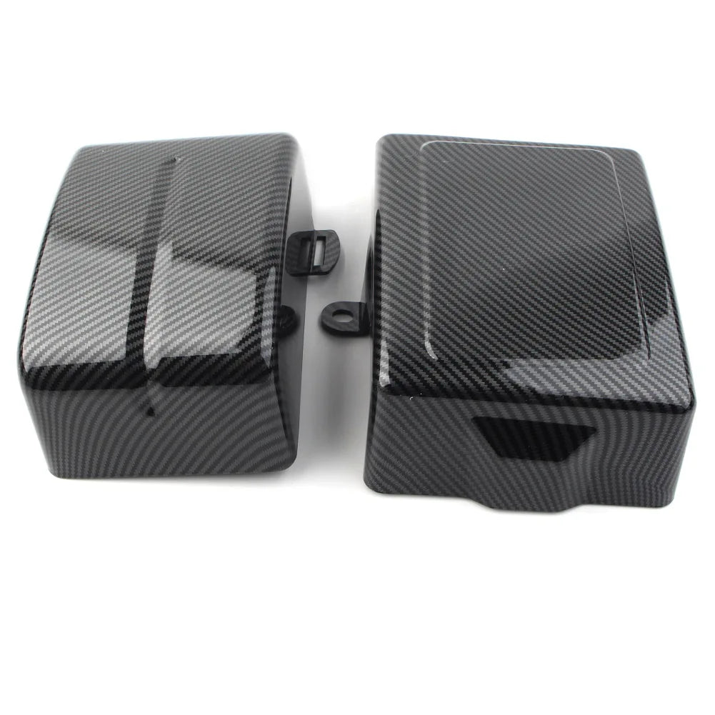 Caches latéraux de batterie pour Harley Dyna - vue 5
