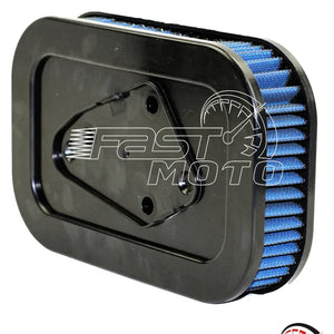 Filtre à air lavable bleu pour moto Harley-Davidson Sportster - vue 3