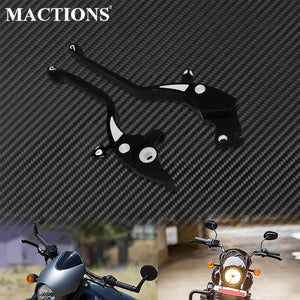 Leviers de frein/embrayage réglables CNC (lot de 2) - Harley Street 500, 750, 2016-2020 – photo 1/7