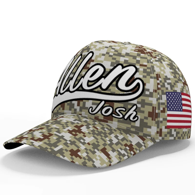 Casquette baseball camouflage - vue produit - vue 1