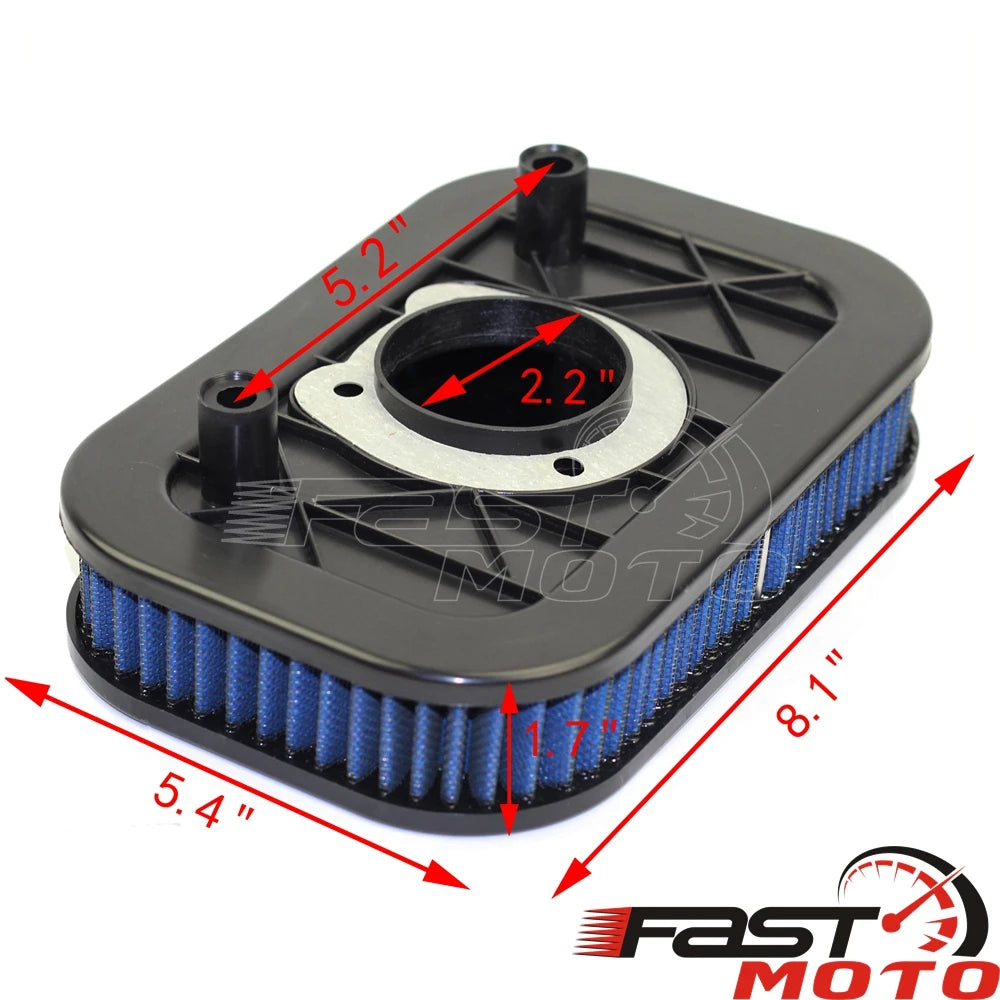 Filtre à air lavable bleu pour moto Harley-Davidson Sportster - vue 4