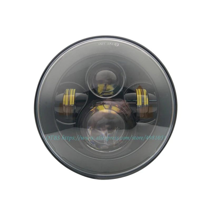 Phare LED 7 pouces avec feux additionnels LED 4,5 pouces pour Harley Touring Electra Glide - vue 19
