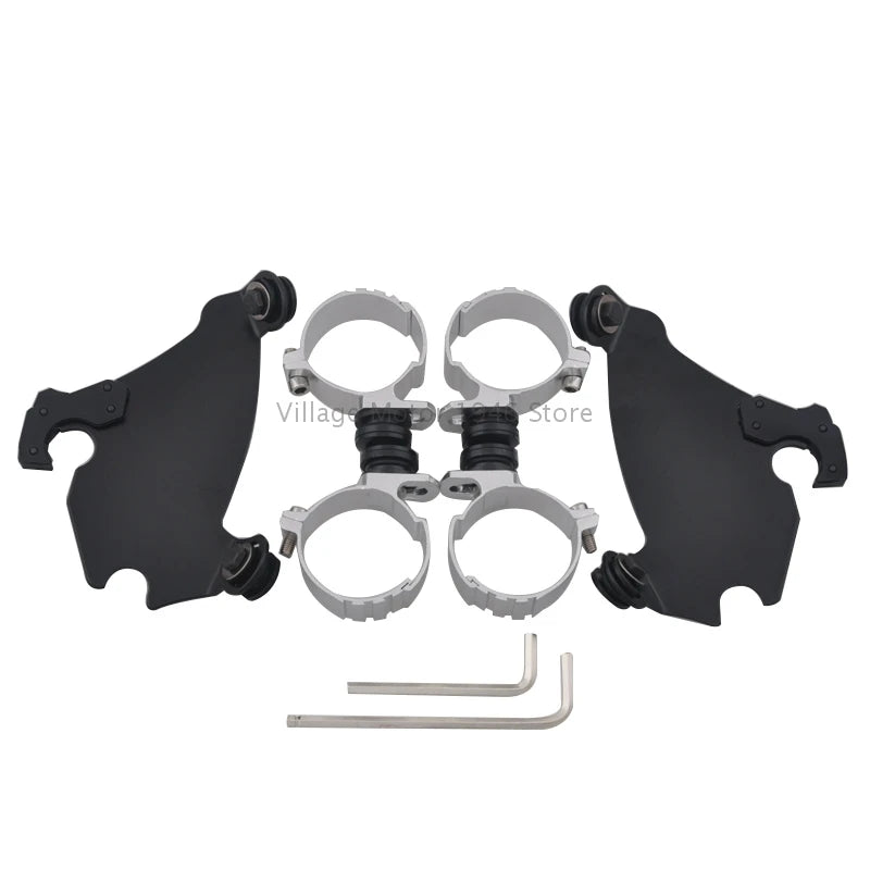 Kit de fixation à verrouillage rapide pour carénage de moto - vue 4
