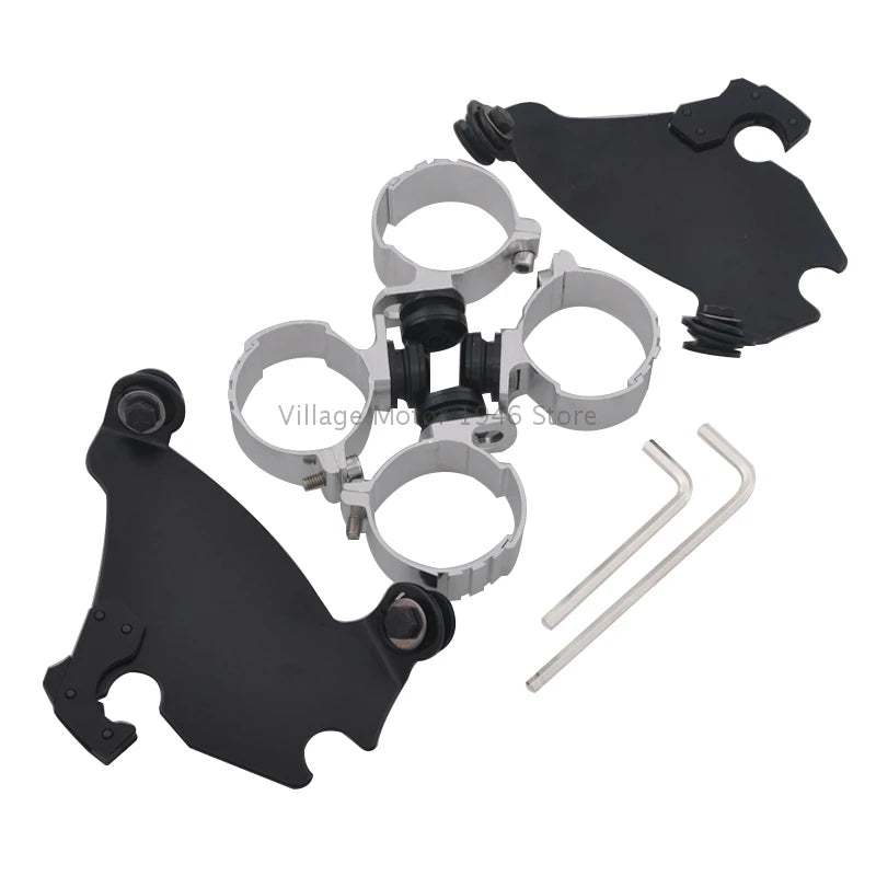 Kit de fixation à verrouillage rapide pour carénage de moto - vue 3