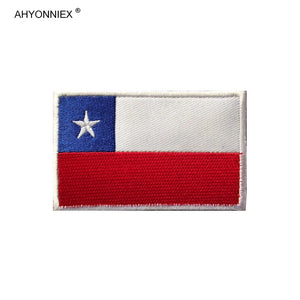 Écusson brodé drapeau de pays d'Amérique avec fixation velcro - vue 18