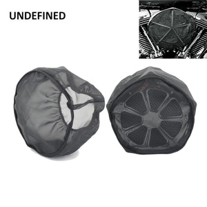 Housse de pluie noire pour filtre à air pour Harley Touring Dyna Softail Sportster 883 - vue 1