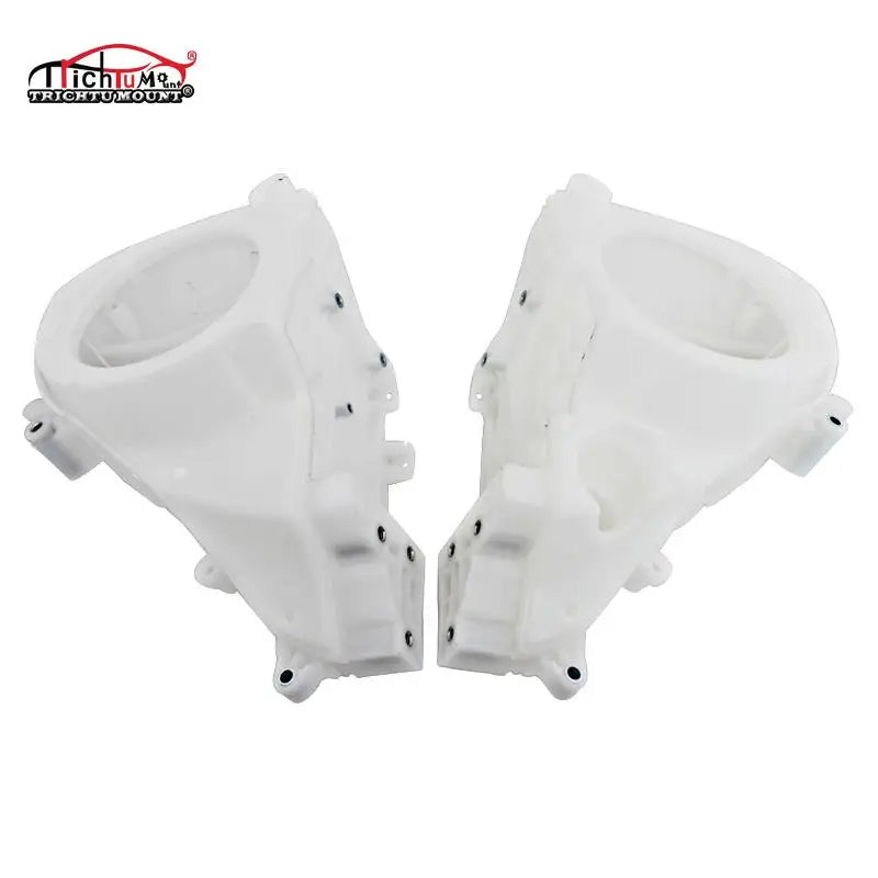 Caches intérieurs blancs pour haut-parleurs de carénage Harley Touring 2014 et plus - vue 2