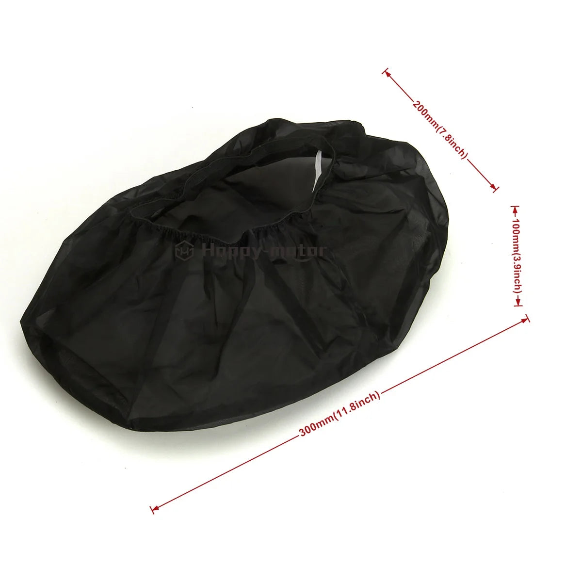 Chaussette de pluie noire pour filtre à air pour Harley Touring Sportster Dyna Softail - vue 2