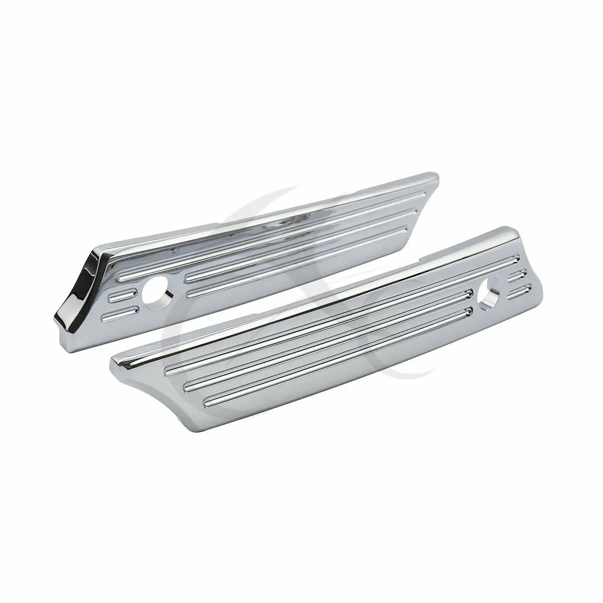 Caches de loquet usinés CNC pour sacoche Harley Touring - vue 4
