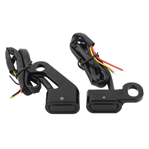 Mini clignotants LED de guidon pour Harley Softail - vue 9
