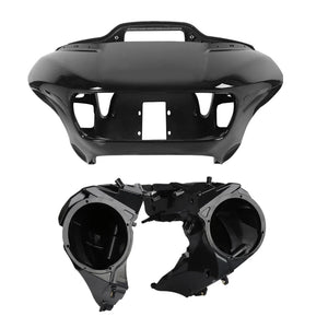 Carénages intérieur et extérieur avec grilles de haut-parleurs et conduits d'air pour Harley-Davidson Road Glide FLTRX 2015-2024 - vue 4