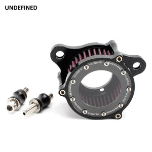 Kit filtre à air CNC noir pour Harley Sportster - vue 3