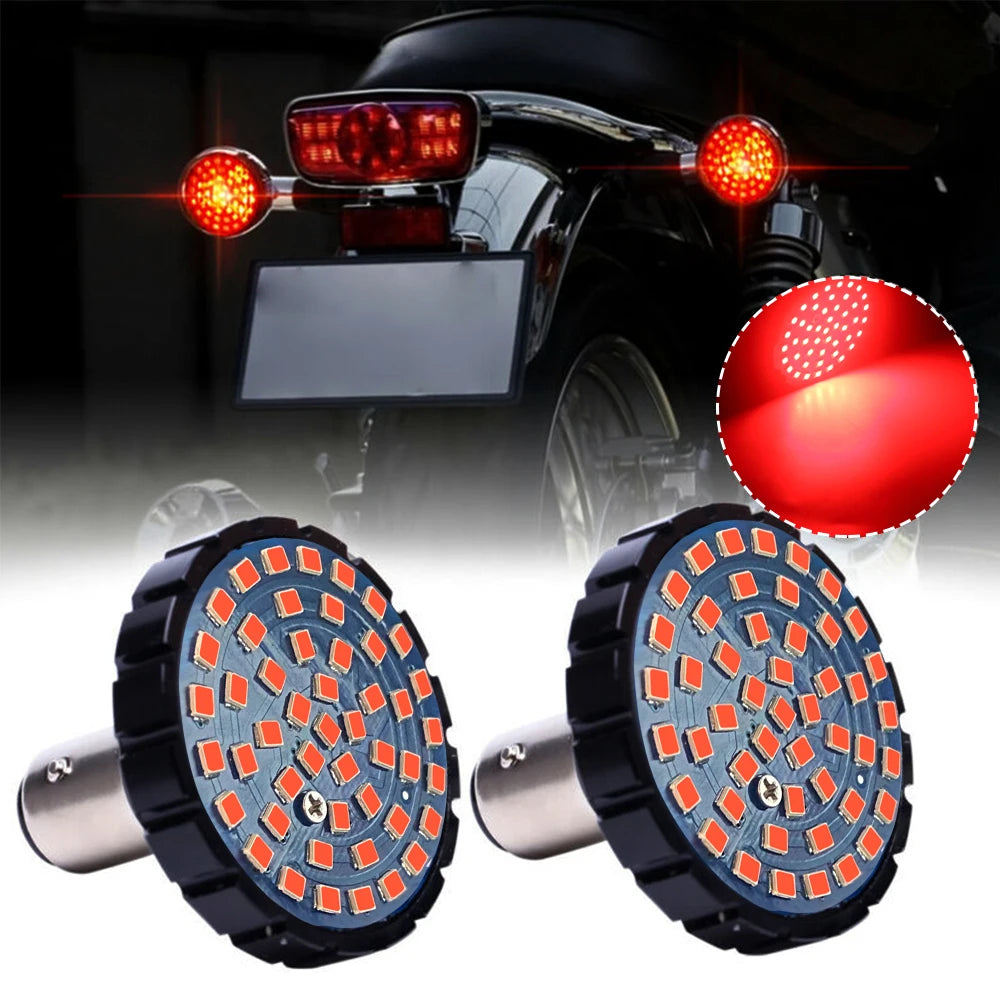 Ampoule LED 1156 1157 pour clignotants Harley Softail Dyna Sportster - vue 1