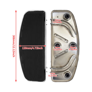Marchepieds avant conducteur pour Harley-Davidson Touring Street Glide FLHR et Dyna Fat Bob FXDF Softail – photo 6/7