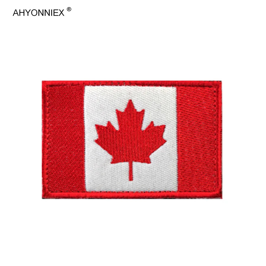 Écusson brodé drapeau de pays d'Amérique avec fixation velcro - vue 21