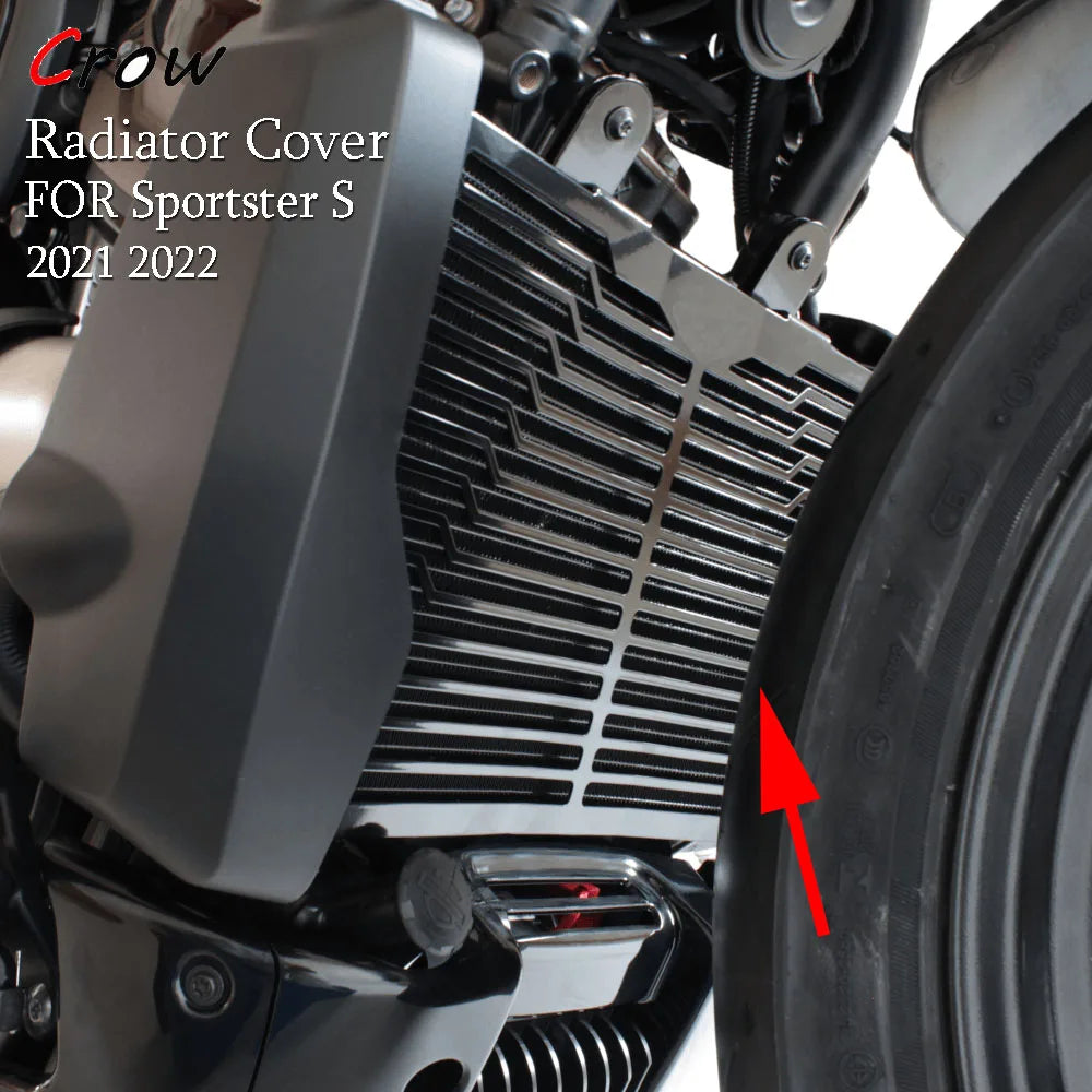 Protection de Radiateur Aluminium pour Harley Sportster S 1250 2021-2022 – photo 1/9