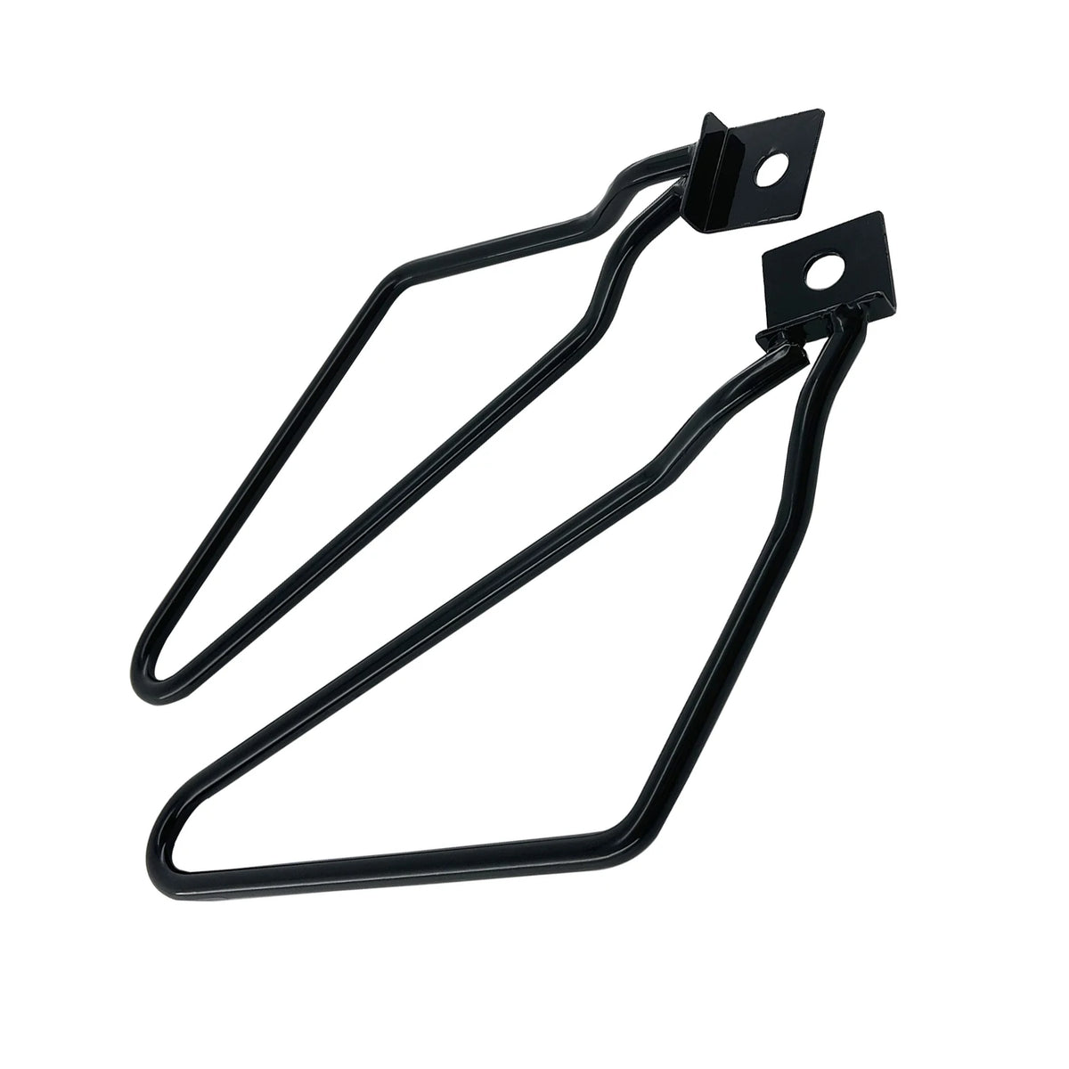 Supports de Sacoches en Acier Inoxydable pour Harley Sportster 883/Dyna Fat Bob - vue 3