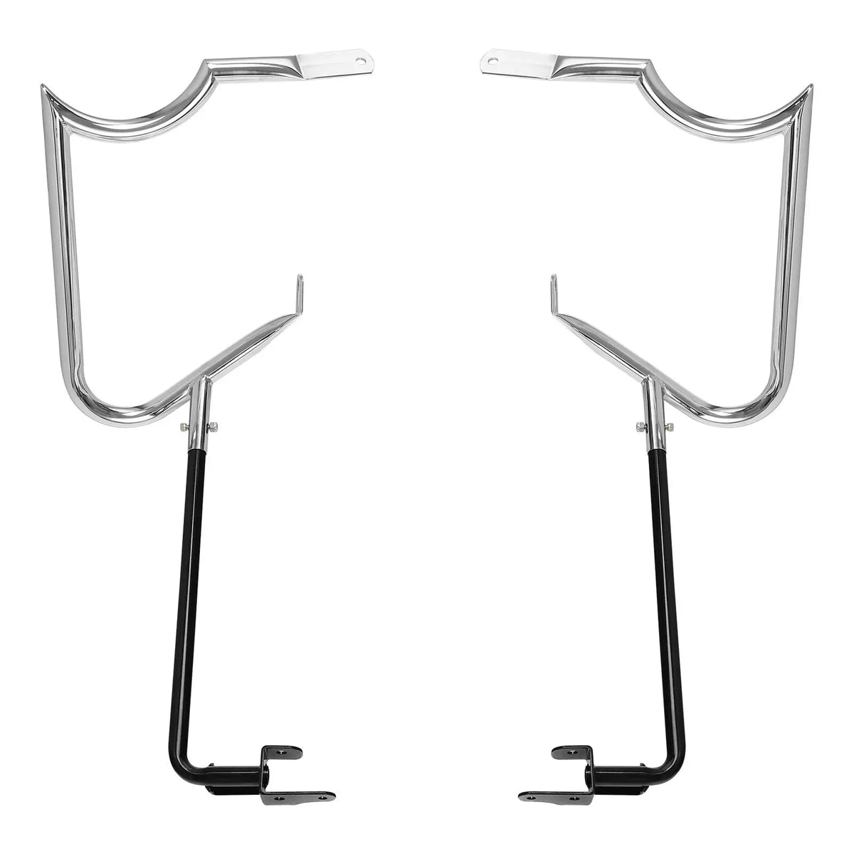 Support noir de protection de sacoche Harley Touring - vue 5