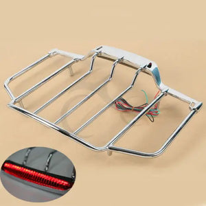 Porte-bagages de top-case avec feu LED pour Harley Touring - vue 7