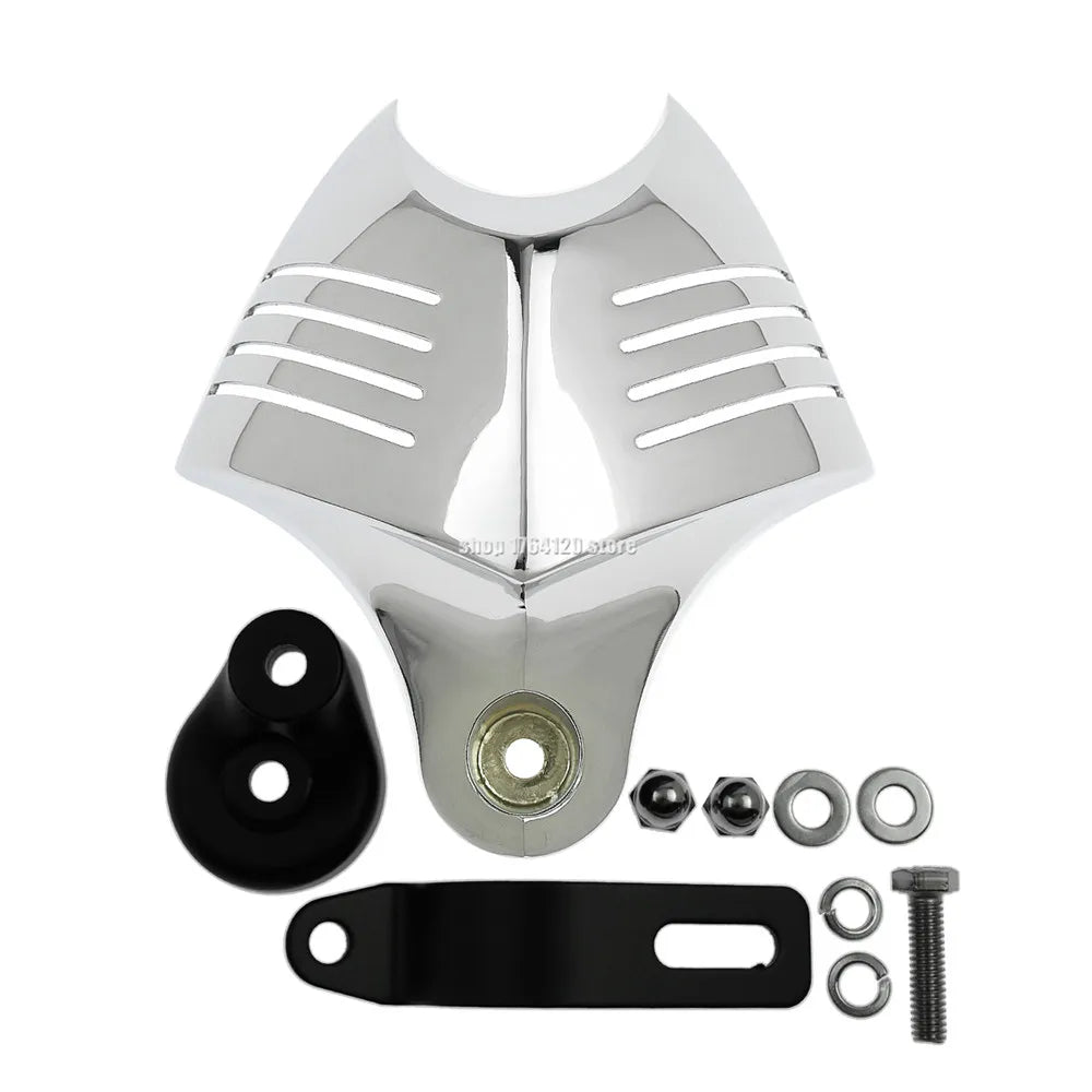 Cache de klaxon style V pour Harley Big Twin - vue 4