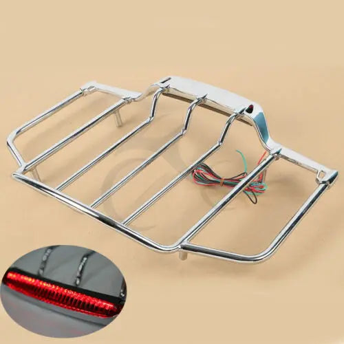 Porte-bagages de top-case avec feu LED pour Harley Touring - vue 4