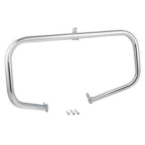 Barre de protection moteur noire sur Harley Touring - vue 5