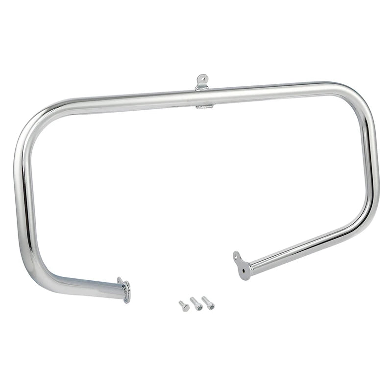 Barre de protection moteur noire sur Harley Touring - vue 5