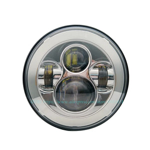 Phare LED 7 pouces avec feux additionnels LED 4,5 pouces pour Harley Touring Electra Glide - vue 16