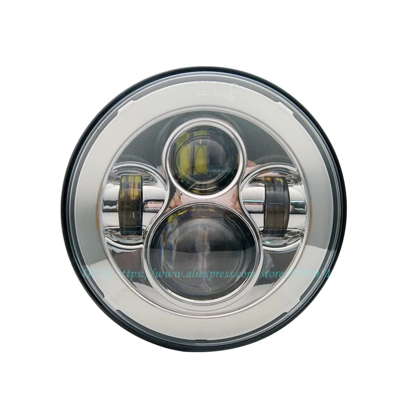 Phare LED 7 pouces avec feux additionnels LED 4,5 pouces pour Harley Touring Electra Glide - vue 16