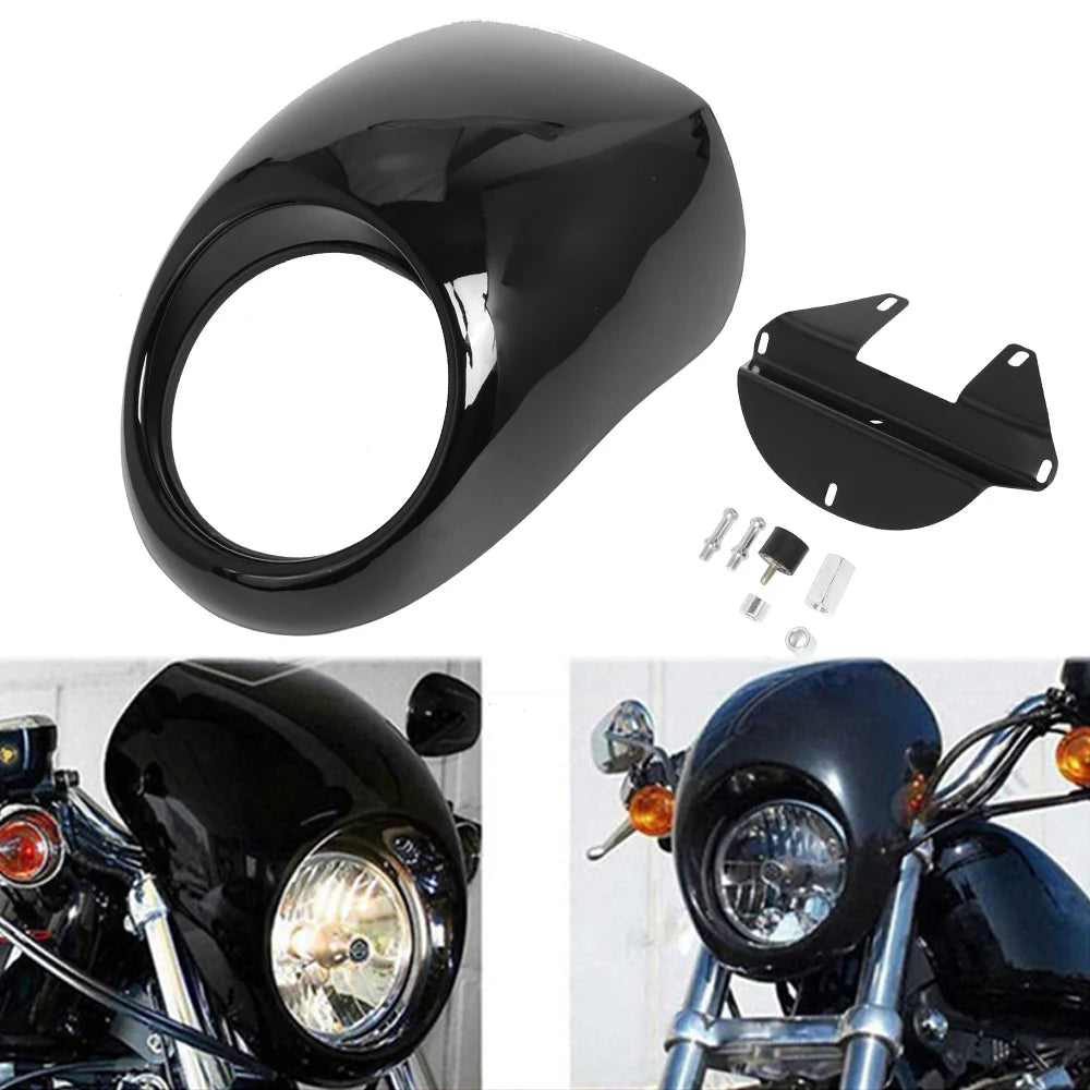 Carénage de phare grille pour Harley Sportster/Dyna - vue 8