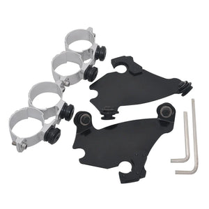 Kit de fixation à verrouillage rapide pour carénage de moto - vue 1