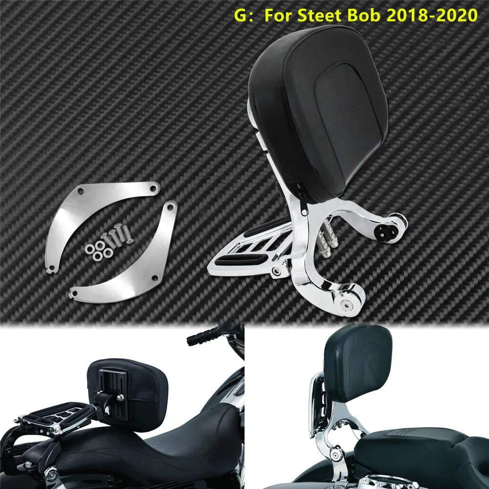Dossier Ajustable Multi-Usage Conducteur/Passager - Harley-Davidson Dyna, Touring, Road Glide – photo 12/16