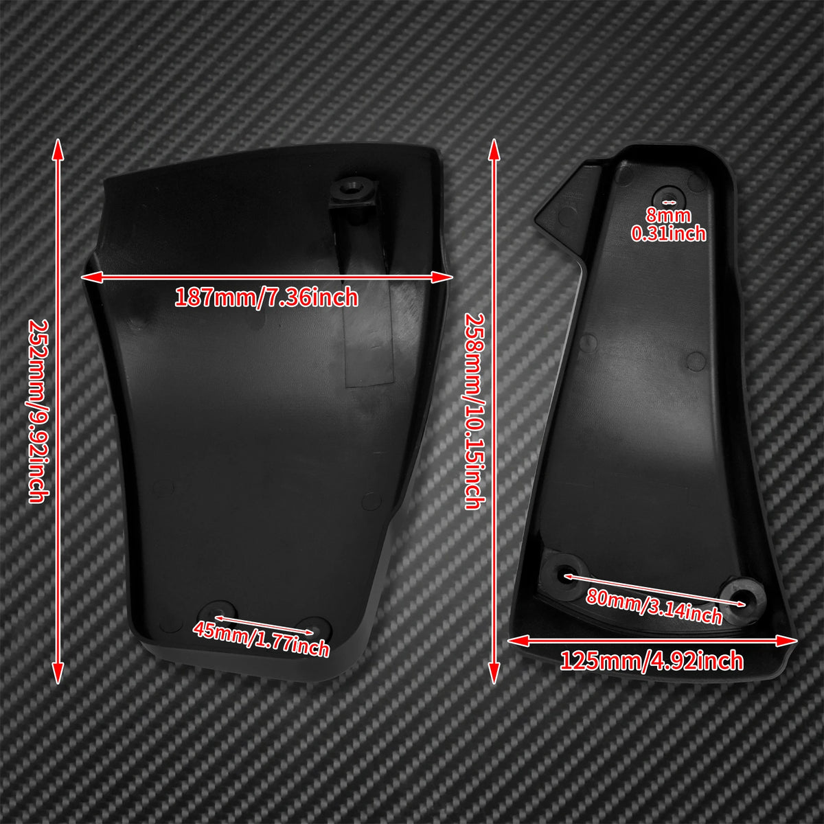 Caches Latéraux de Batterie (x2) - Harley-Davidson Softail 2018-2020 – photo 4/8