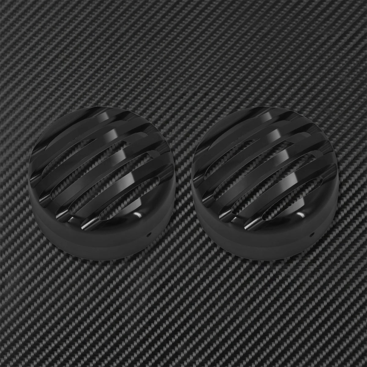 Caches de calandre de clignotant avant (lot de 2) - Harley Sportster XL 883, Super Low XL883L, Nightster XL1200N 1992-2020 – photo 2/7