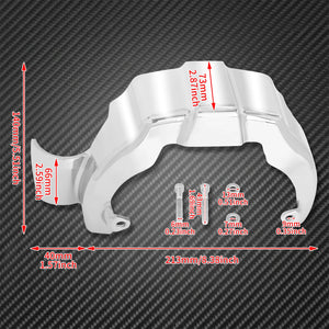 Cache de carter de transmission chromé - Harley Touring Road King, Electra Road Glide, Standard FLHT, FLTRX 2017-2023 – photo 6/7