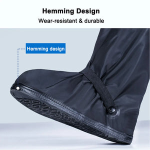 Couvre-bottes moto imperméable réfléchissant - vue 3