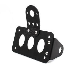Support de plaque latéral avec feu pour Harley - vue 3
