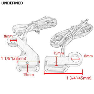 Mini clignotants LED de guidon pour Harley Softail - vue 6
