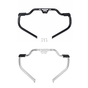 Barre de protection moteur noire pour Harley Softail - vue 2