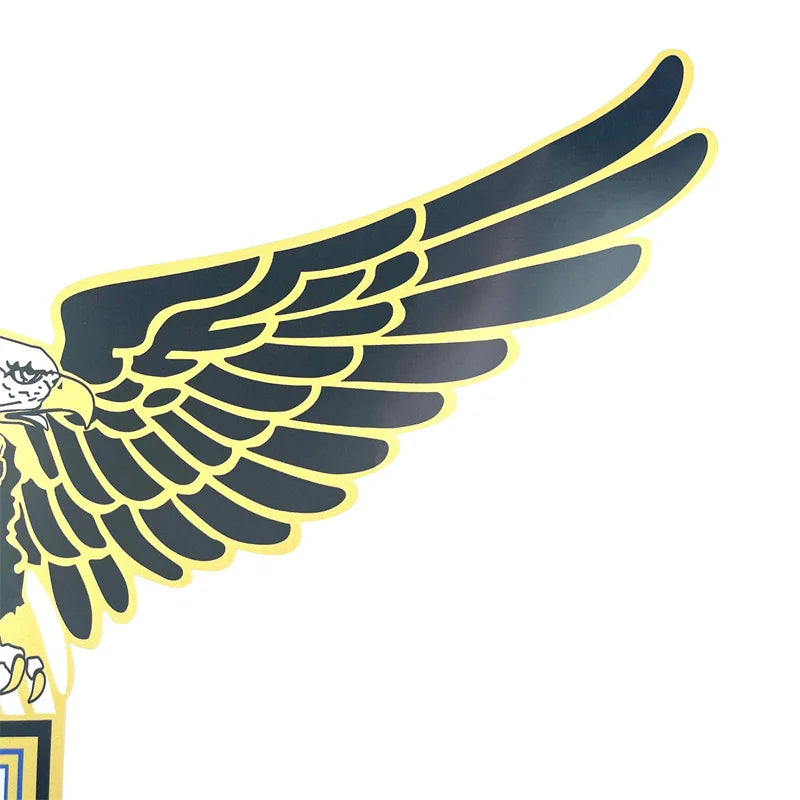 Autocollant aigle américain sur carénage Harley - vue 4