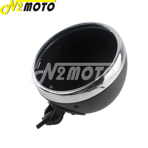 Coque de phare 7 pouces pour Harley Sportster - vue 11
