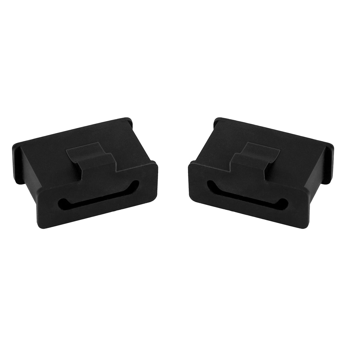 Silentblocs noirs de fixation de silencieux pour Harley-Davidson Touring - vue 4