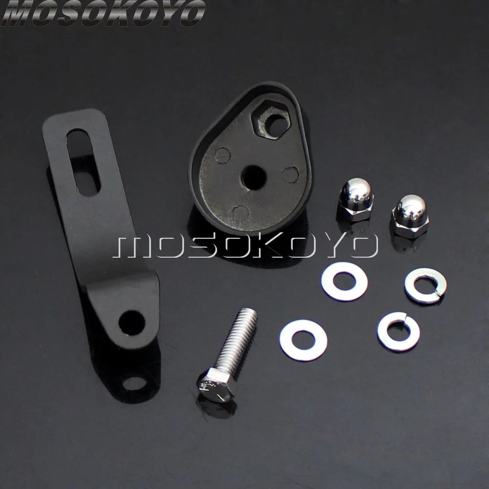 Boîtier de Feu Anti-Brouillard LED 4,5'' avec Support - Harley-Davidson Touring, Softail 1991-2013 – photo 6/6