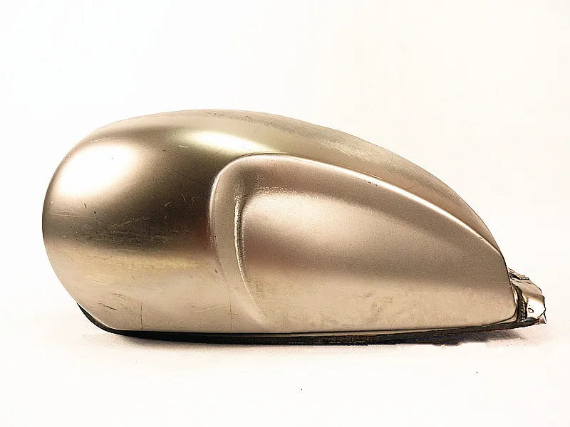 Réservoir d'essence en métal brut pour moto XY400 - vue 2